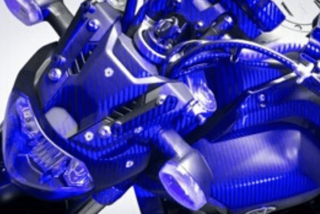 Skanowanie 3D motocykla